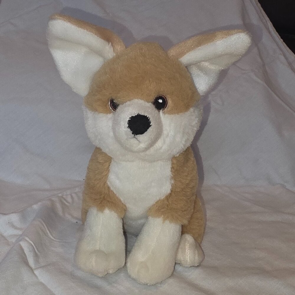 Eco Nation Fennec Fox Plushie Toy Stuffed Animal Plush